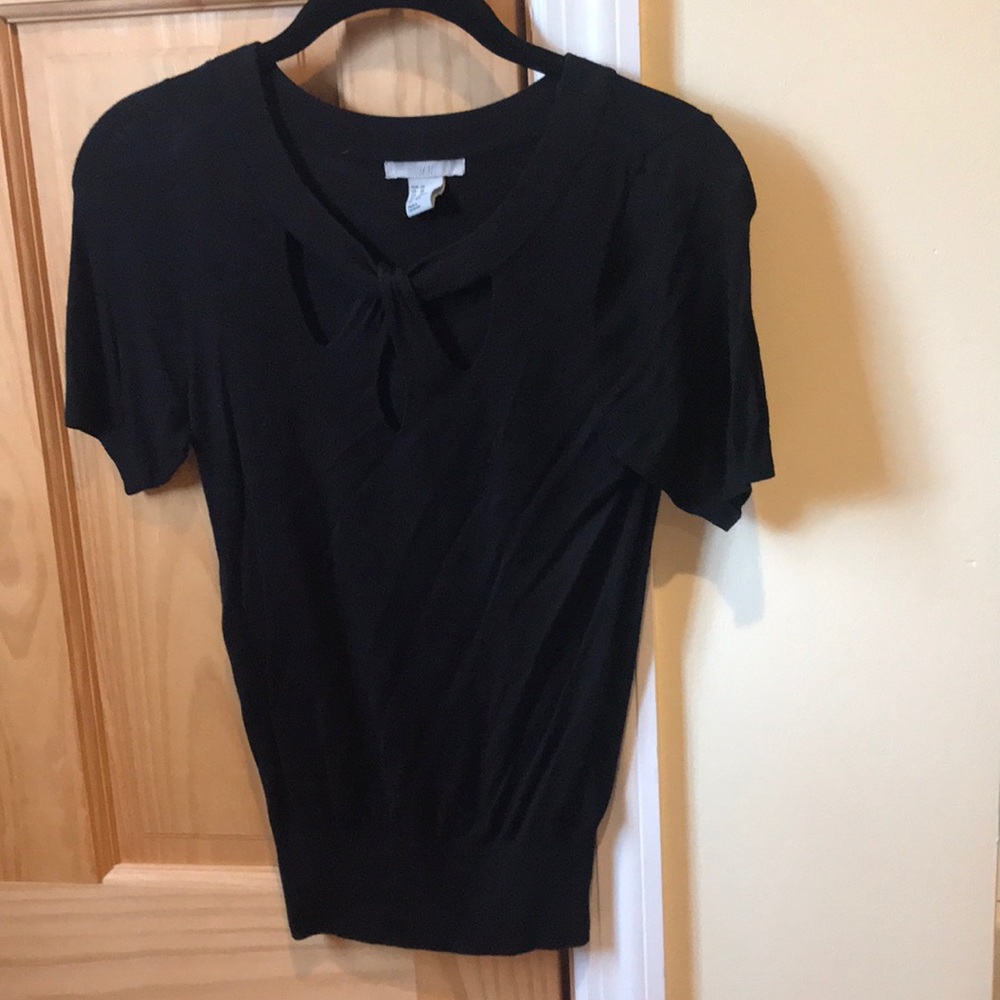 H&M short sleeve sweater